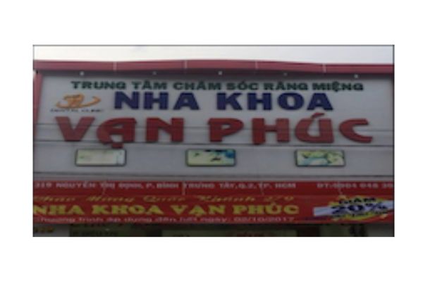 NHA KHOA VẠN PHÚC - TP.HCM